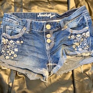 Amethyst Jean Shorts Size 0
